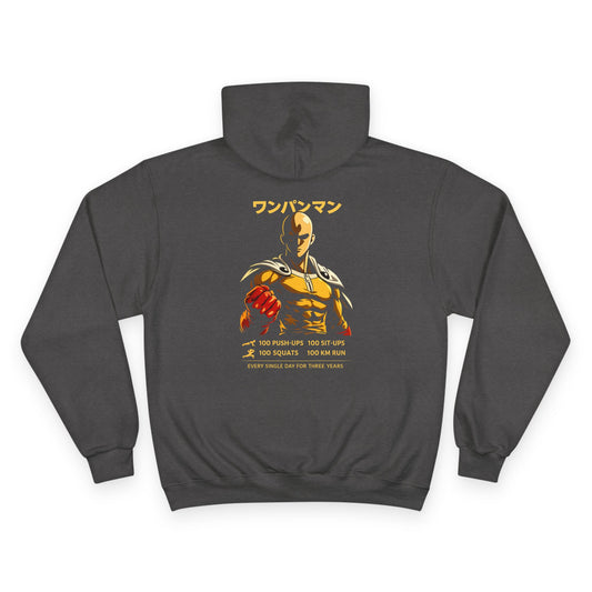 Anime Workout japanese Graphic Hoodie — Anime Champion Sweatshirt