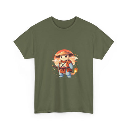 Adventure Fire Mage T-Shirt — Cute Warrior Character Tee