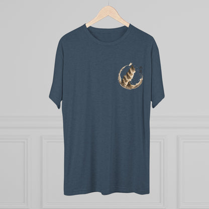 T-Shirt — Minimal Japanese Sumi-e Foxes Graphic Tee