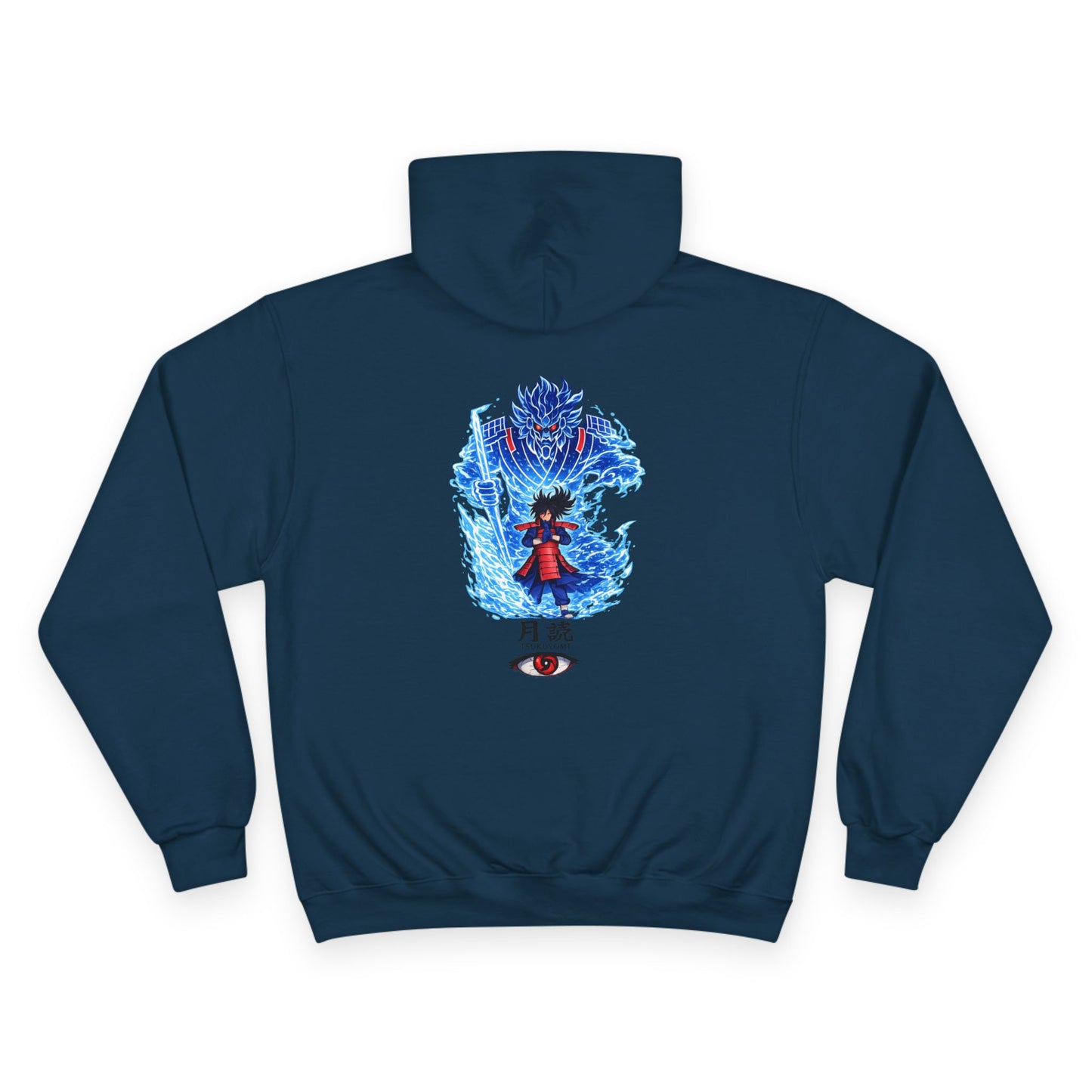 Champion Hoodie | Anime Blue Spirit Guardian Graphic Hoodie