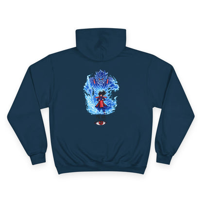 Champion Hoodie | Anime Blue Spirit Guardian Graphic Hoodie