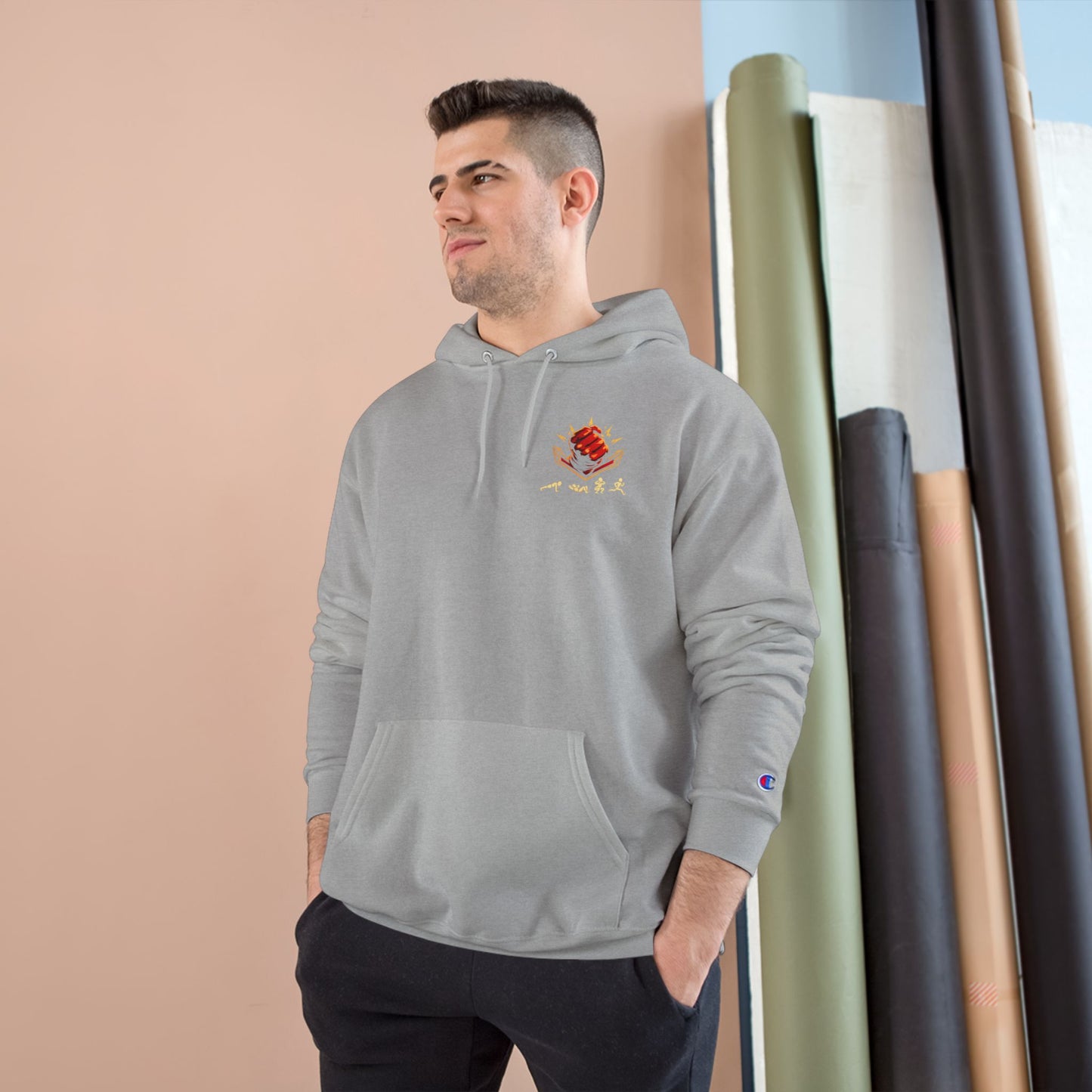 Anime Workout japanese Graphic Hoodie — Anime Champion Sweatshirt