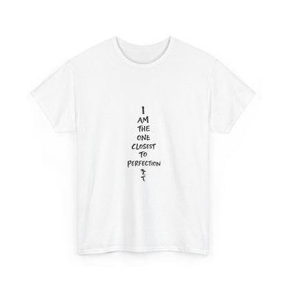 Graphic Anime T-Shirt — 'I Am The One Closest to Perfection' Graphic Tee