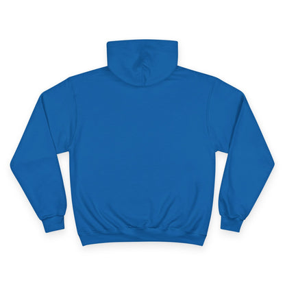 Again - Anime Inspired Champion Hoodie - Minimalist Manga Fighting Art - Unbothered Strength Design