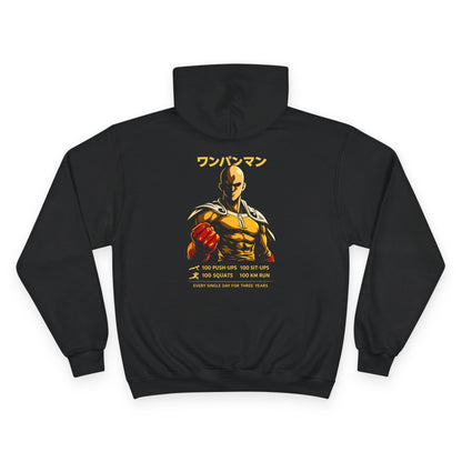 Anime Workout japanese Graphic Hoodie — Anime Champion Sweatshirt
