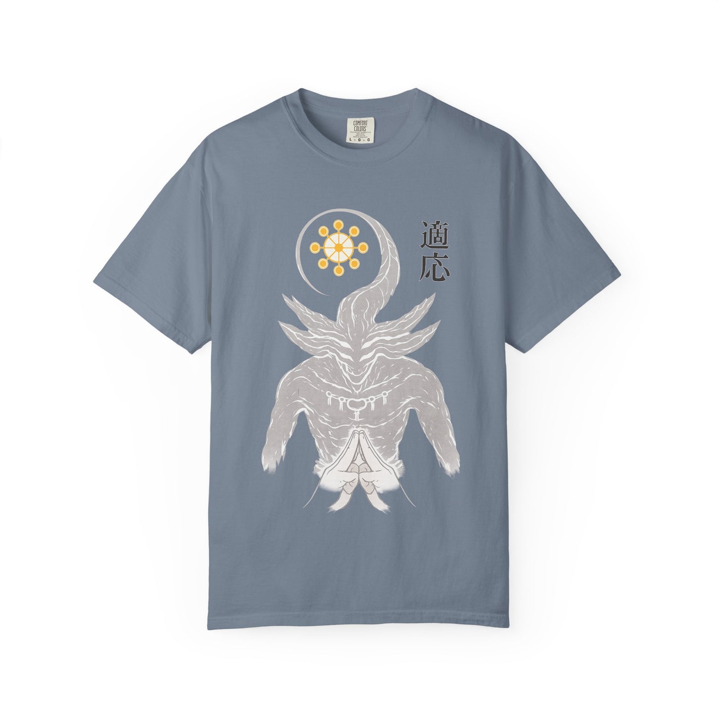 Demon sigil T-Shirt — Japanese “Adapt” Kanji Graphic Tee