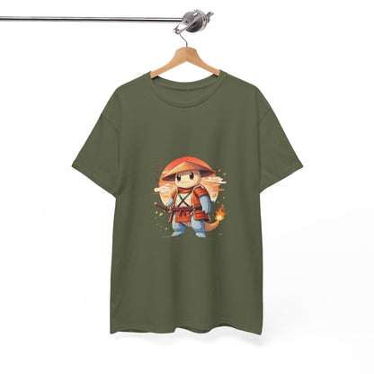 Adventure Fire Mage T-Shirt — Cute Warrior Character Tee