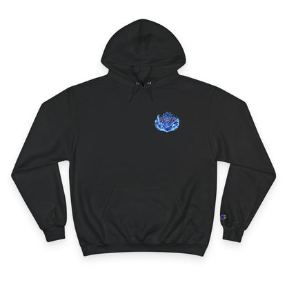 Champion Hoodie | Anime Blue Spirit Guardian Graphic Hoodie