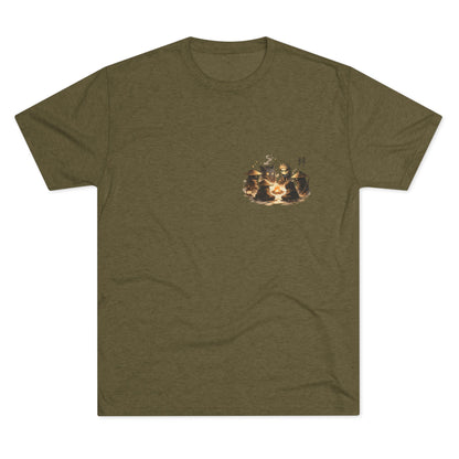 Anime Ninja Campfire Graphic Tee