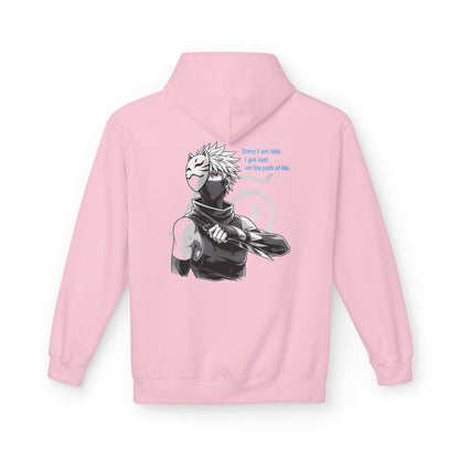 Anime Masked Shinobi Hoodie — 'Every sin tells part of the path' Graphic Pullover