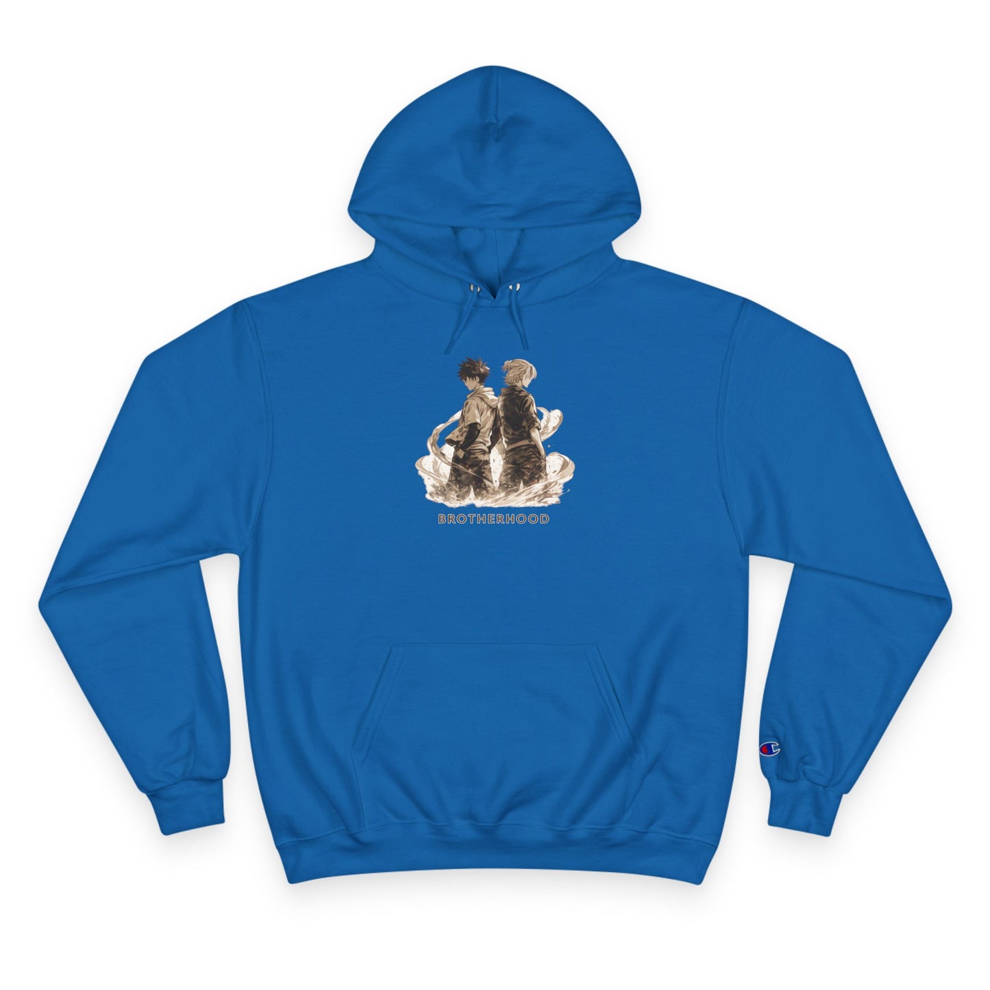 Brotherhood Bears Hoodie | Vintage Teddy Bear Illustration, Retro Sibling Design