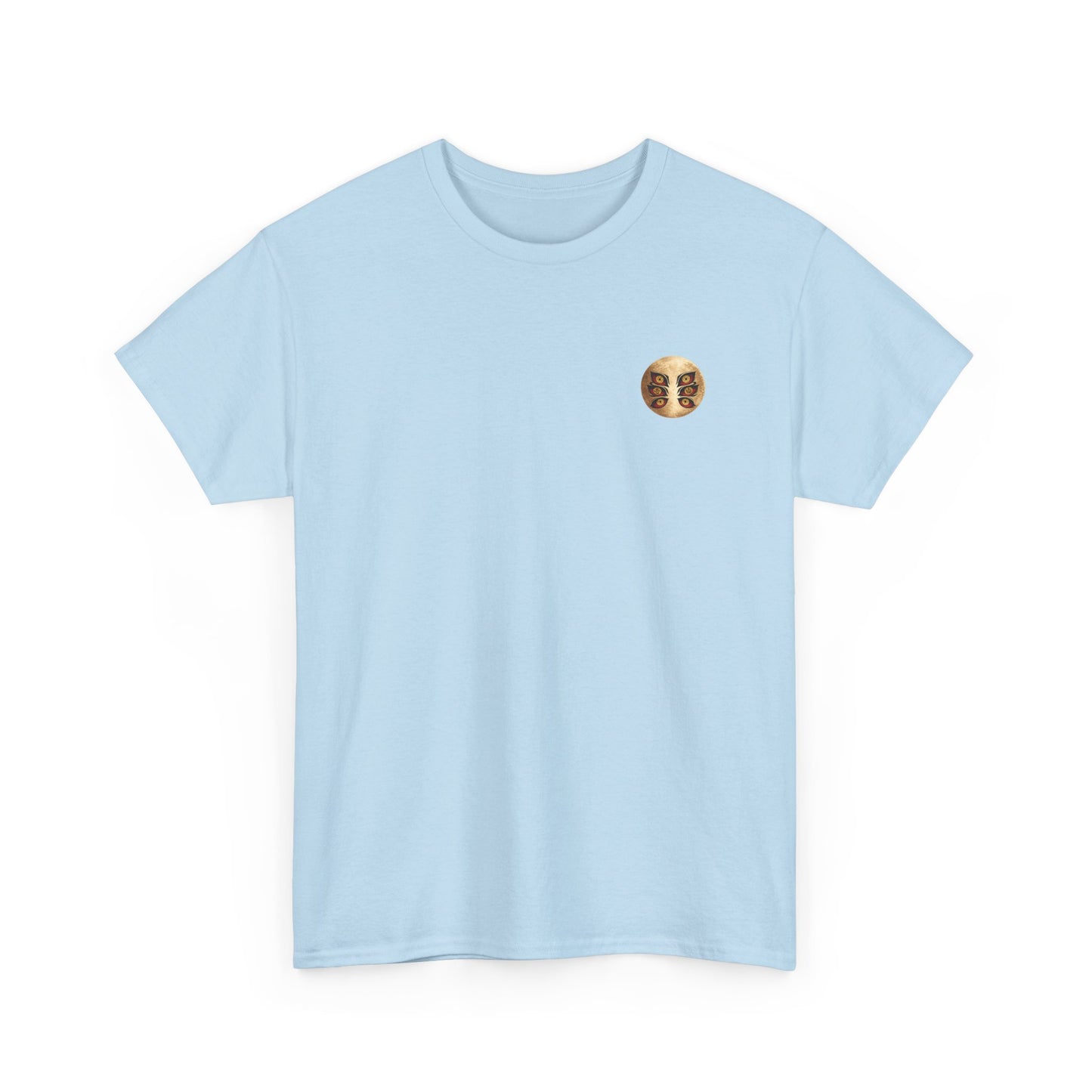 Samurai Moonback T‑Shirt — Japanese Warrior Graphic Tee