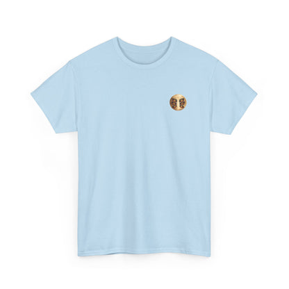 Samurai Moonback T‑Shirt — Japanese Warrior Graphic Tee