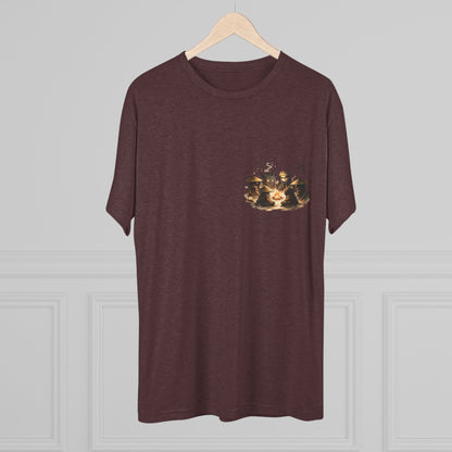 Anime Ninja Campfire Graphic Tee