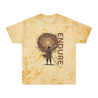 Endure Minimalist Anime-Inspired Artwork - Modern Silhouette Graphic Design