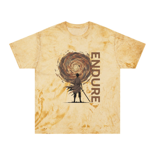 Endure Minimalist Anime-Inspired Artwork - Modern Silhouette Graphic Design