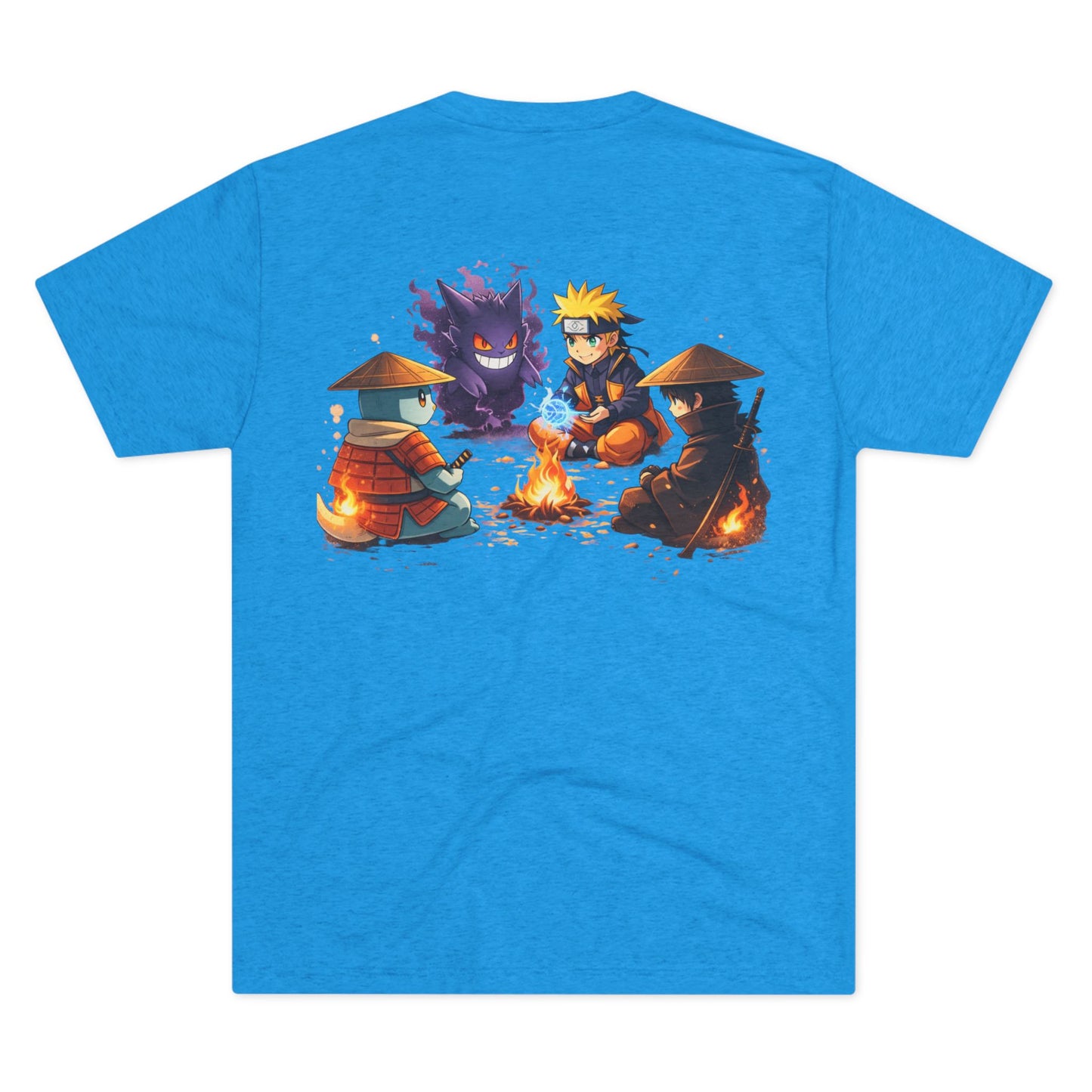 Anime Ninja Campfire Graphic Tee