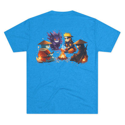 Anime Ninja Campfire Graphic Tee