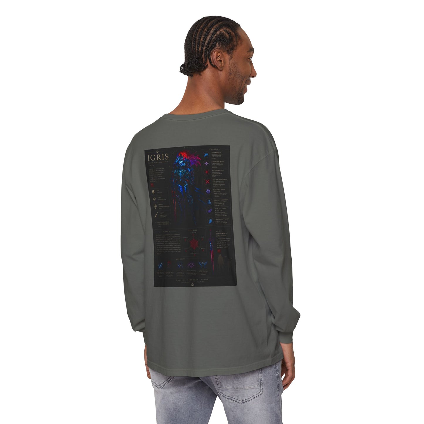 Igris Stats Long Sleeve Shirt