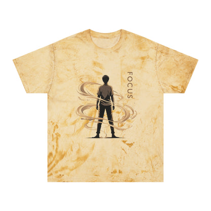 Focus silhouette tee | T-Shirt | Inspirational, silhouette with swirling energy