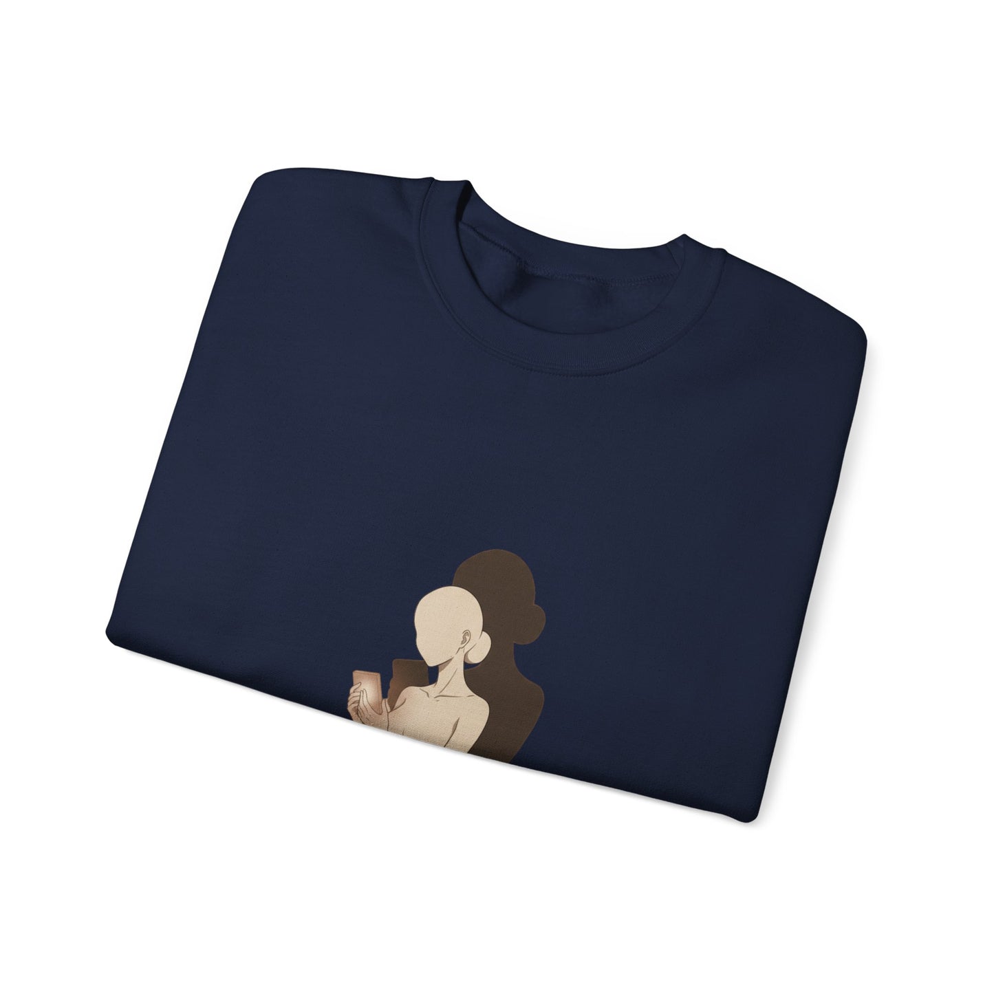 Morning Ritual Illustration Sweatshirt | cozy cafe, breakfast art