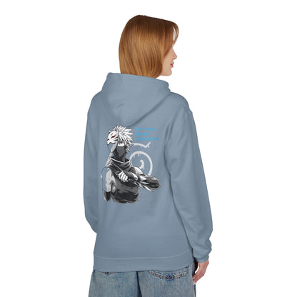 Anime Masked Shinobi Hoodie — 'Every sin tells part of the path' Graphic Pullover