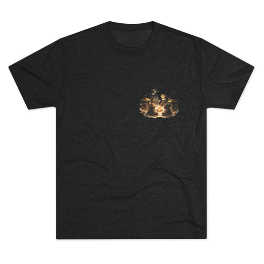 Anime Ninja Campfire Graphic Tee
