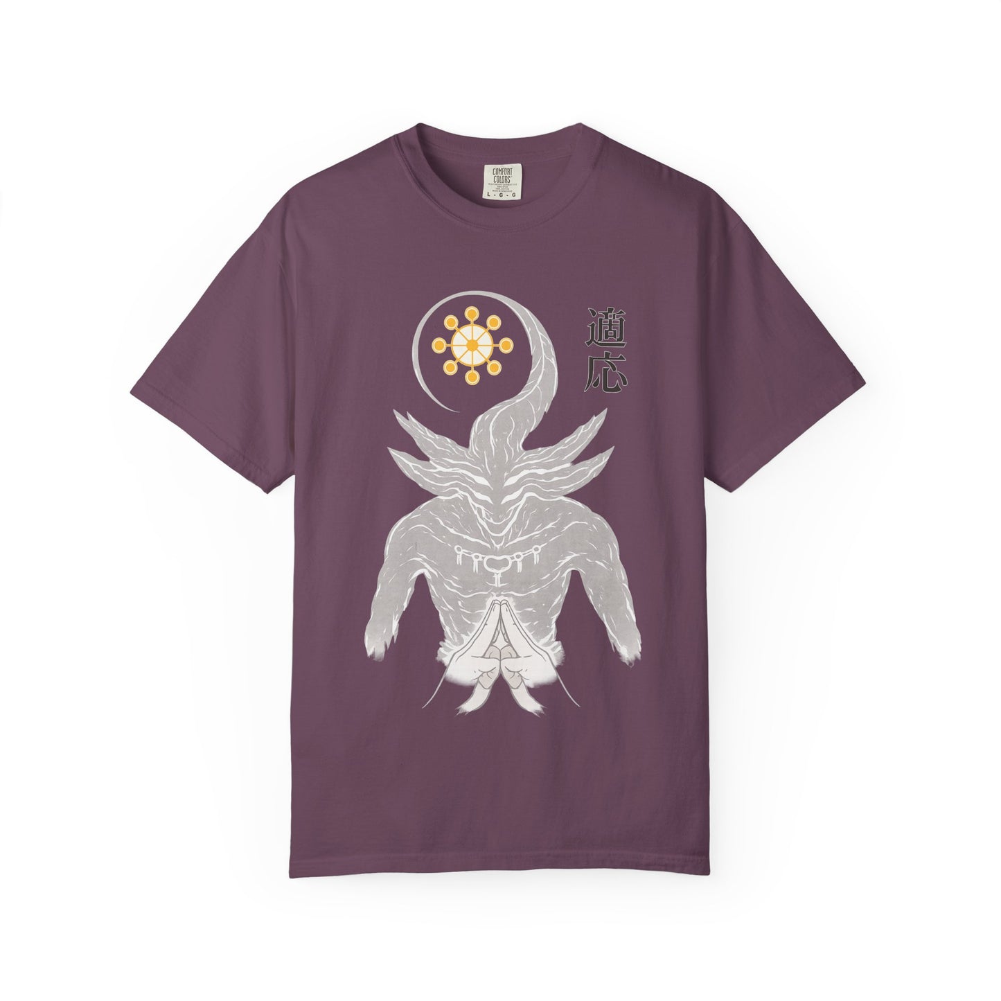 Demon sigil T-Shirt — Japanese “Adapt” Kanji Graphic Tee