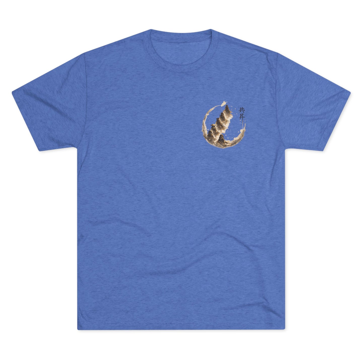 T-Shirt — Minimal Japanese Sumi-e Foxes Graphic Tee