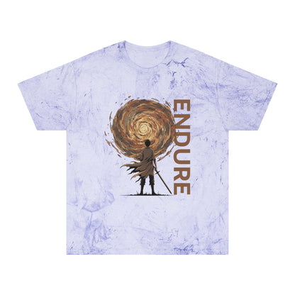 Endure Minimalist Anime-Inspired Artwork - Modern Silhouette Graphic Design