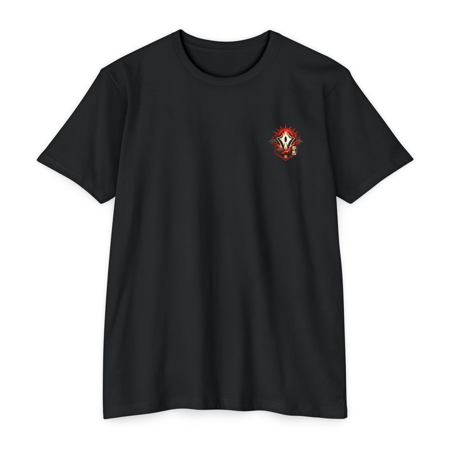 Anime Graphic T-Shirt — Red-Haired Warrior Back Print