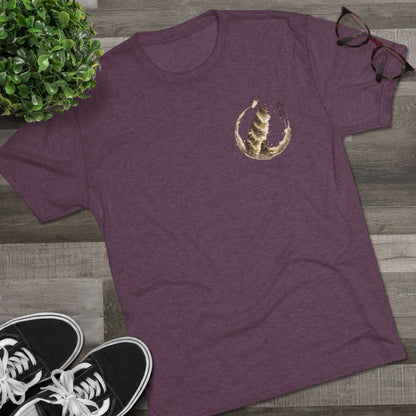T-Shirt — Minimal Japanese Sumi-e Foxes Graphic Tee