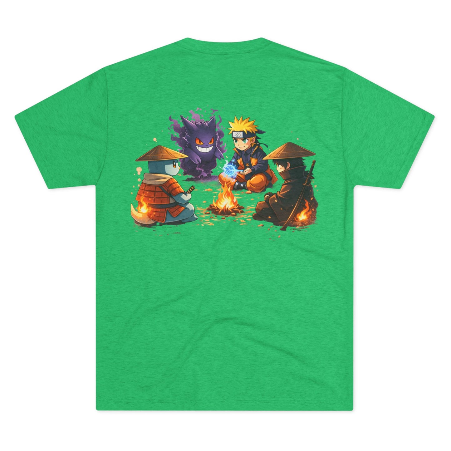 Anime Ninja Campfire Graphic Tee