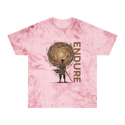 Endure Minimalist Anime-Inspired Artwork - Modern Silhouette Graphic Design