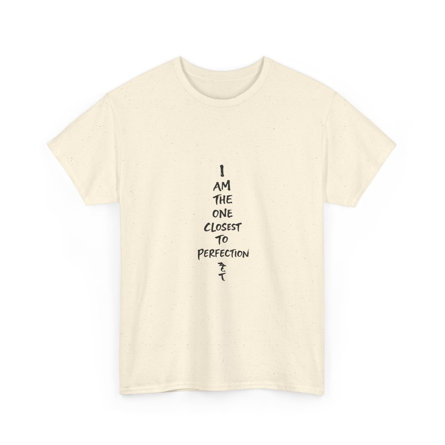 Graphic Anime T-Shirt — 'I Am The One Closest to Perfection' Graphic Tee