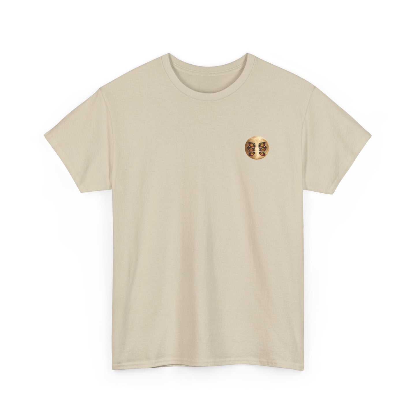 Samurai Moonback T‑Shirt — Japanese Warrior Graphic Tee
