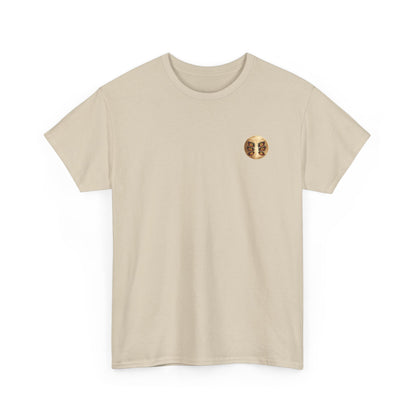 Samurai Moonback T‑Shirt — Japanese Warrior Graphic Tee
