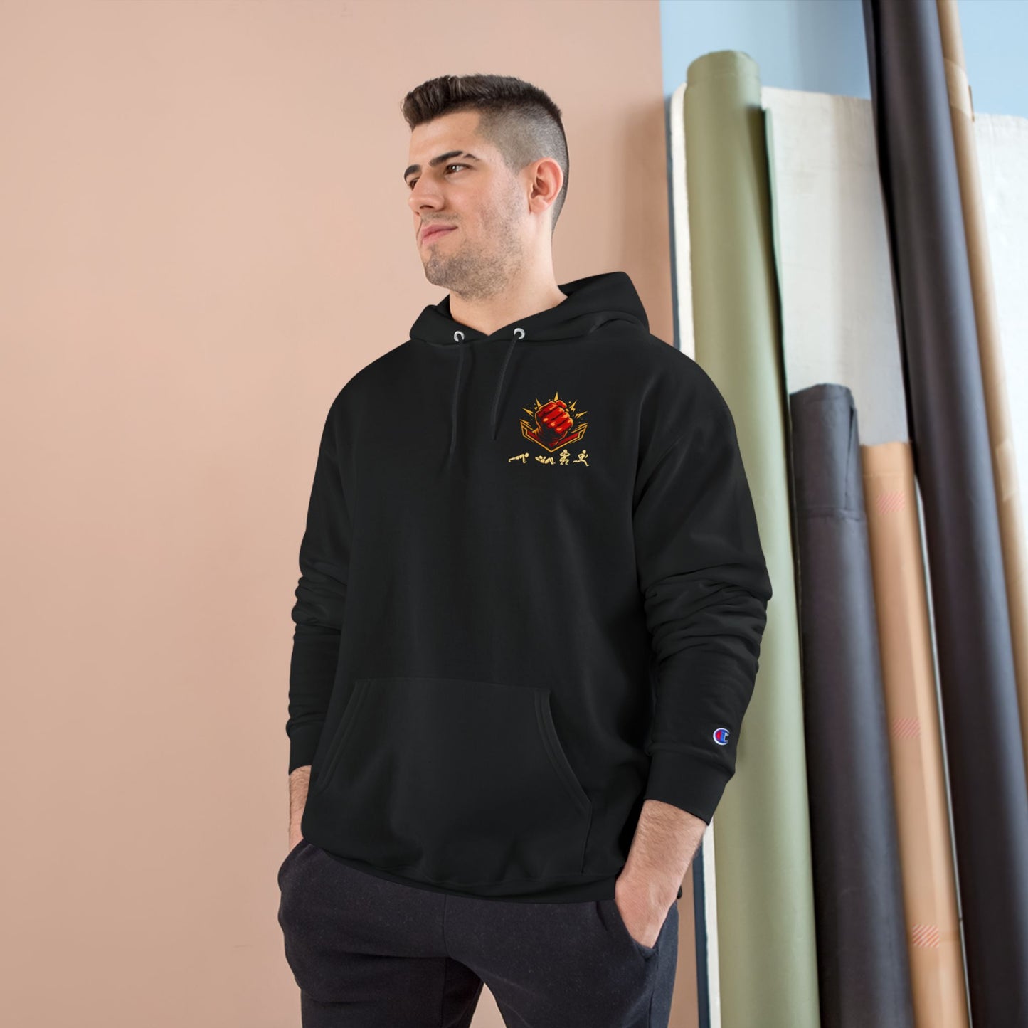 Anime Workout japanese Graphic Hoodie — Anime Champion Sweatshirt