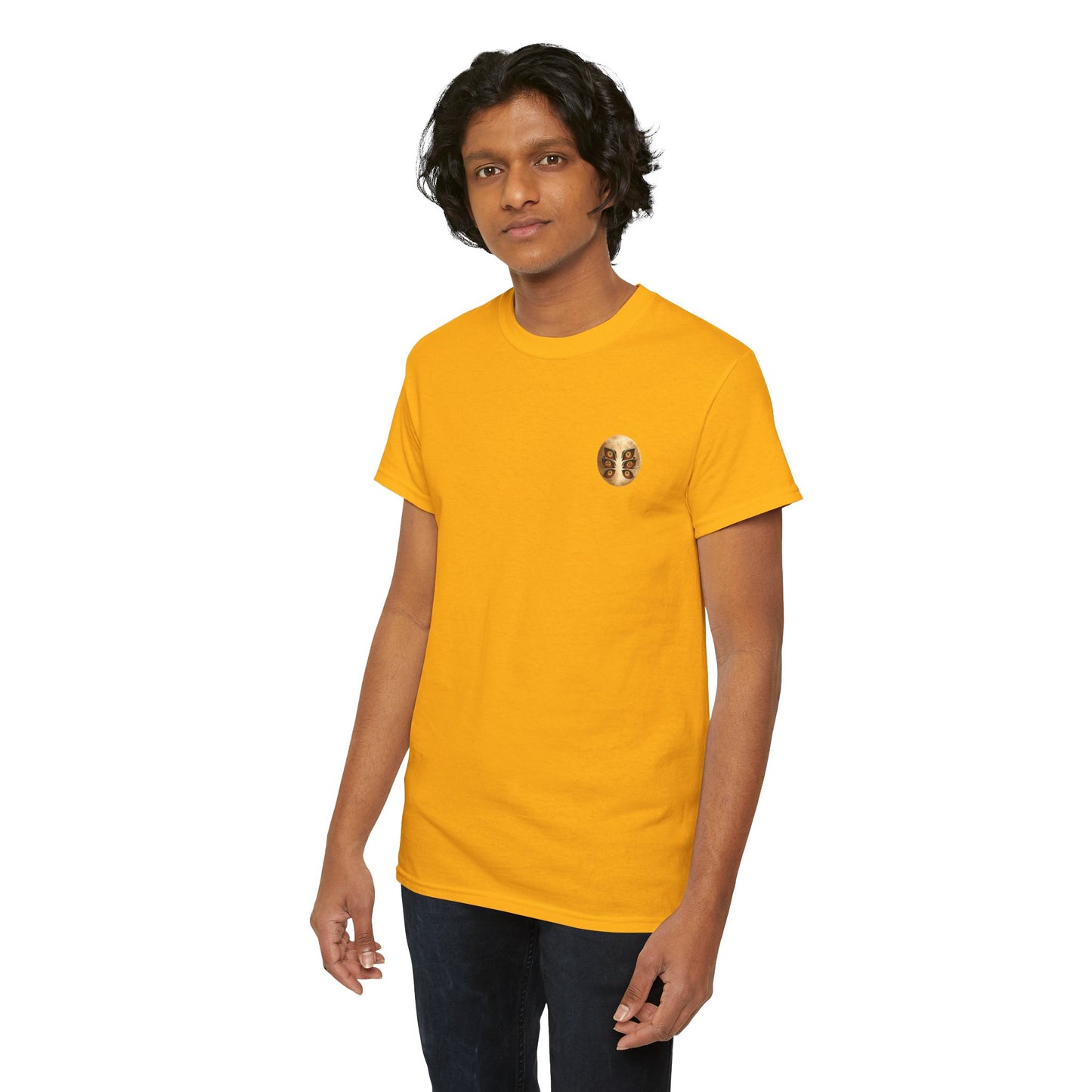 Samurai Moonback T‑Shirt — Japanese Warrior Graphic Tee