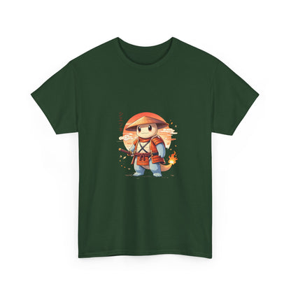Adventure Fire Mage T-Shirt — Cute Warrior Character Tee