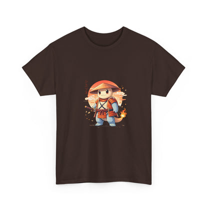 Adventure Fire Mage T-Shirt — Cute Warrior Character Tee