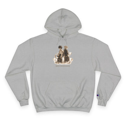 Brotherhood Bears Hoodie | Vintage Teddy Bear Illustration, Retro Sibling Design
