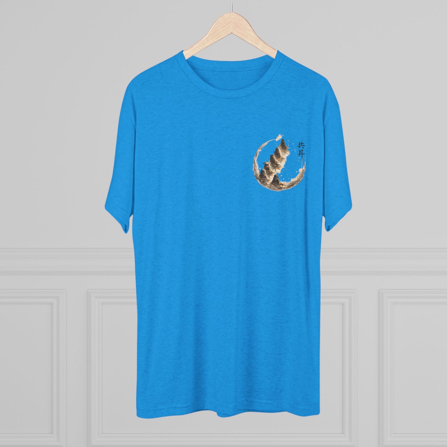 T-Shirt — Minimal Japanese Sumi-e Foxes Graphic Tee