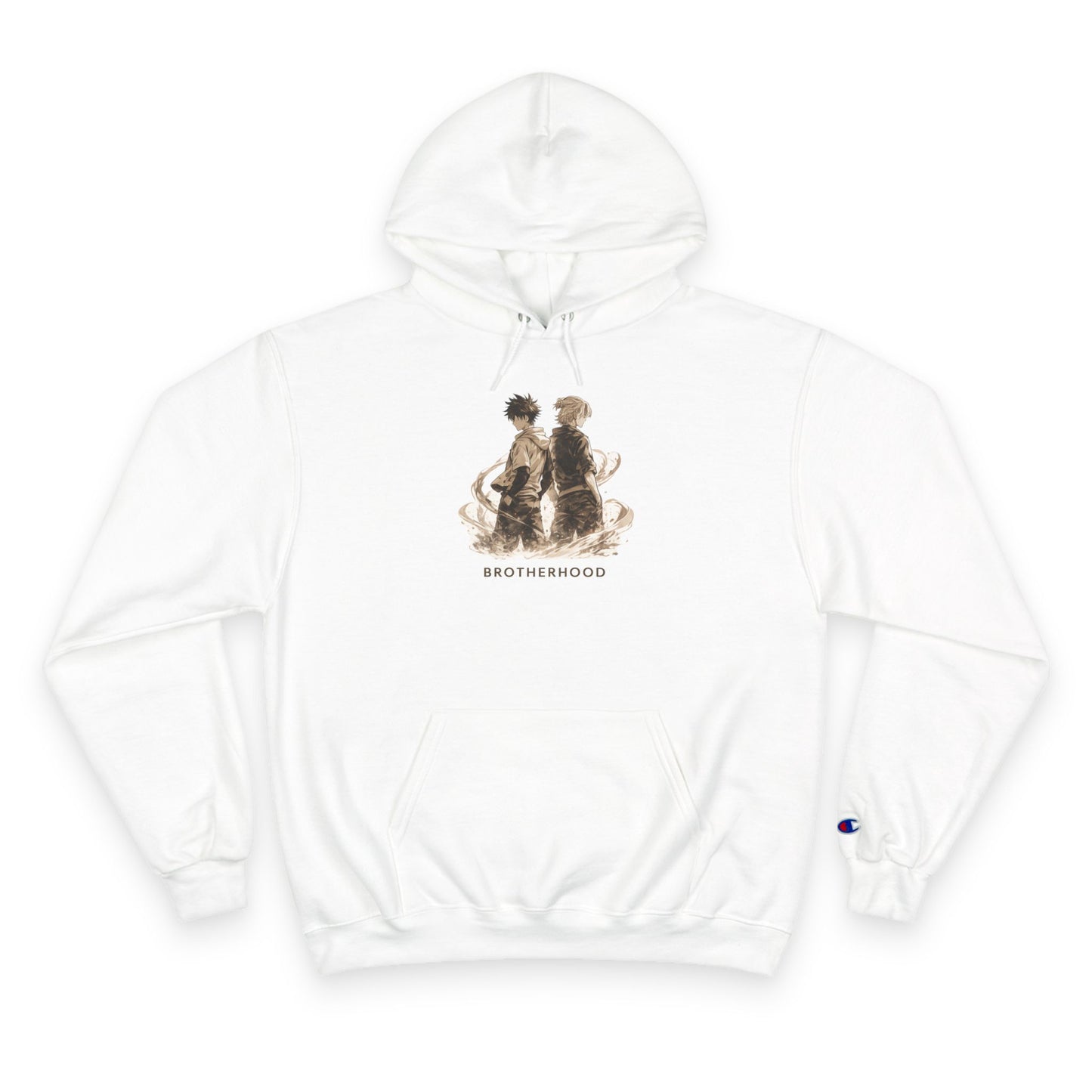Brotherhood Bears Hoodie | Vintage Teddy Bear Illustration, Retro Sibling Design