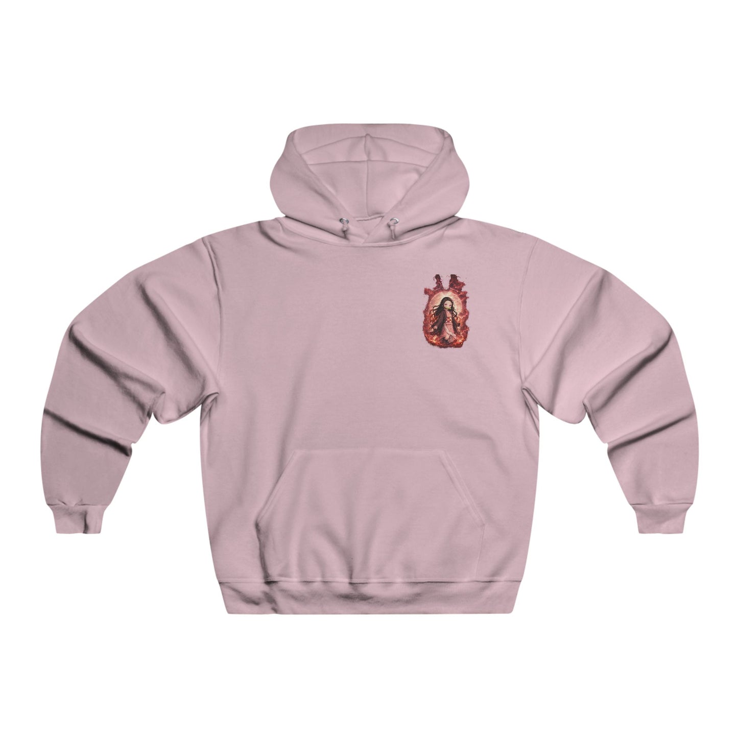 Flaming Guitar Graphic Hoodie — Rock Music Band Style Sweatshirt