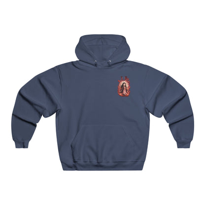 Flaming Guitar Graphic Hoodie — Rock Music Band Style Sweatshirt