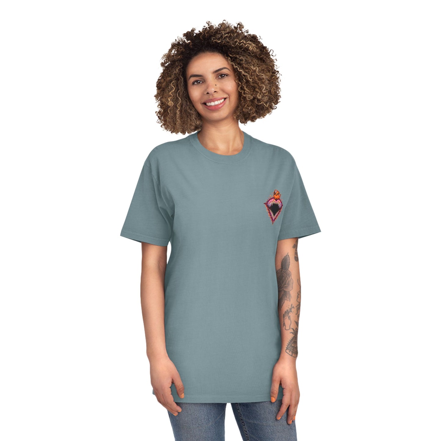 Devil Girl Anime Tee — Chainsaws & Devils Graphic Shirt
