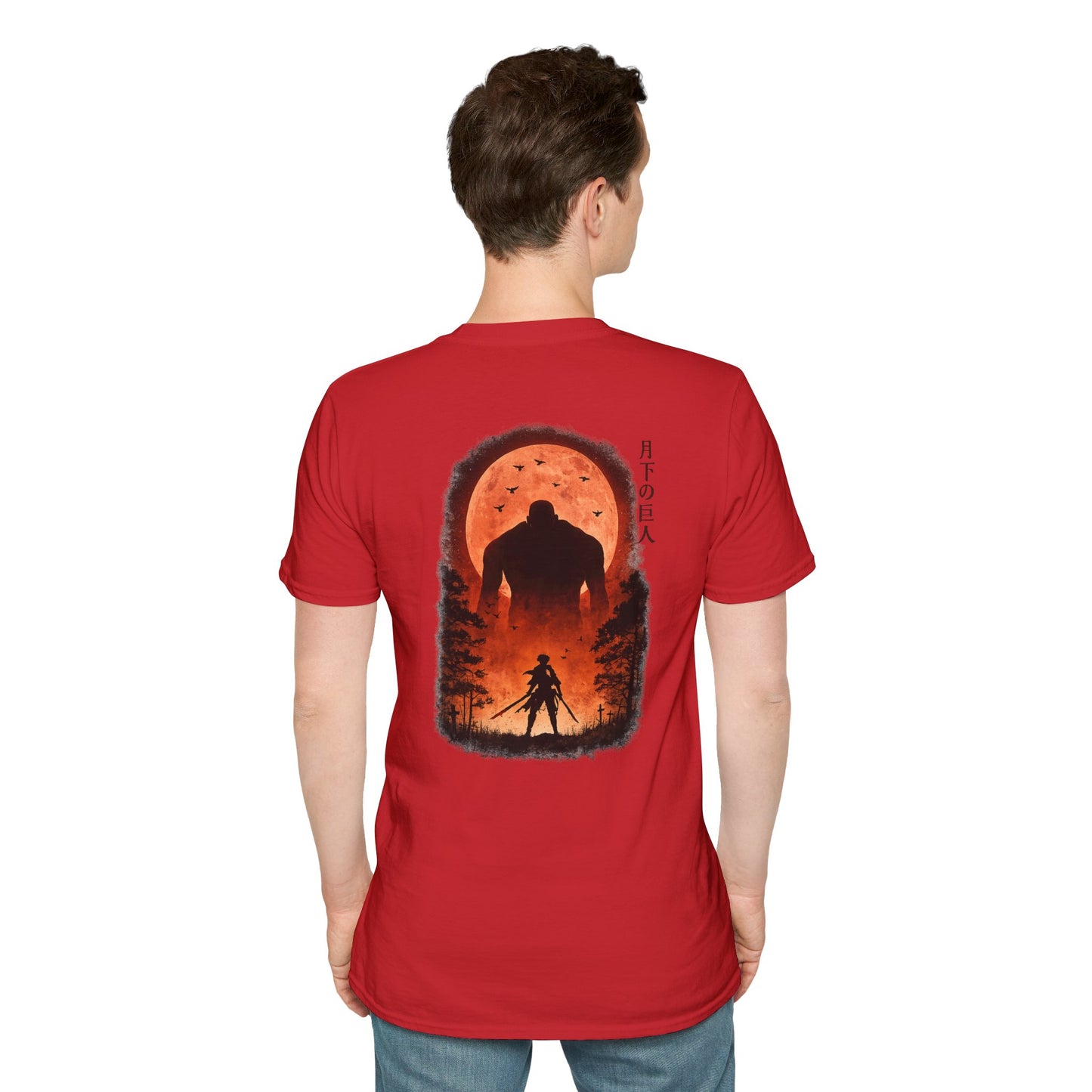 Samurai vs Titan Graphic T-Shirt — "Anybody Can Become a God or a Devil"