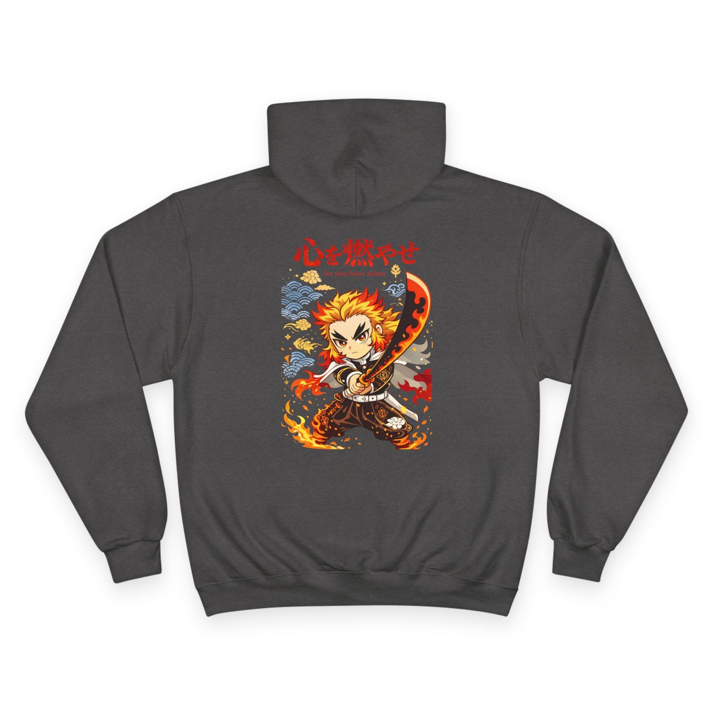 Demon Slayer Rengoku Flame Hoodie