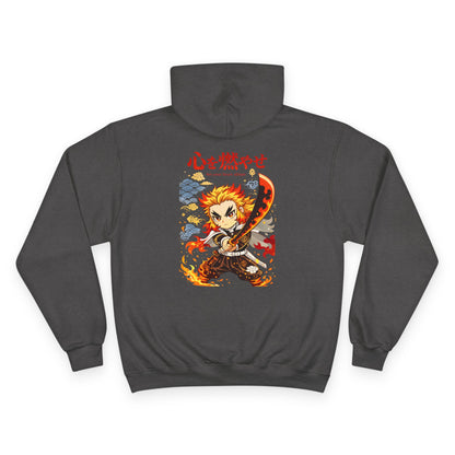 Demon Slayer Rengoku Flame Hoodie